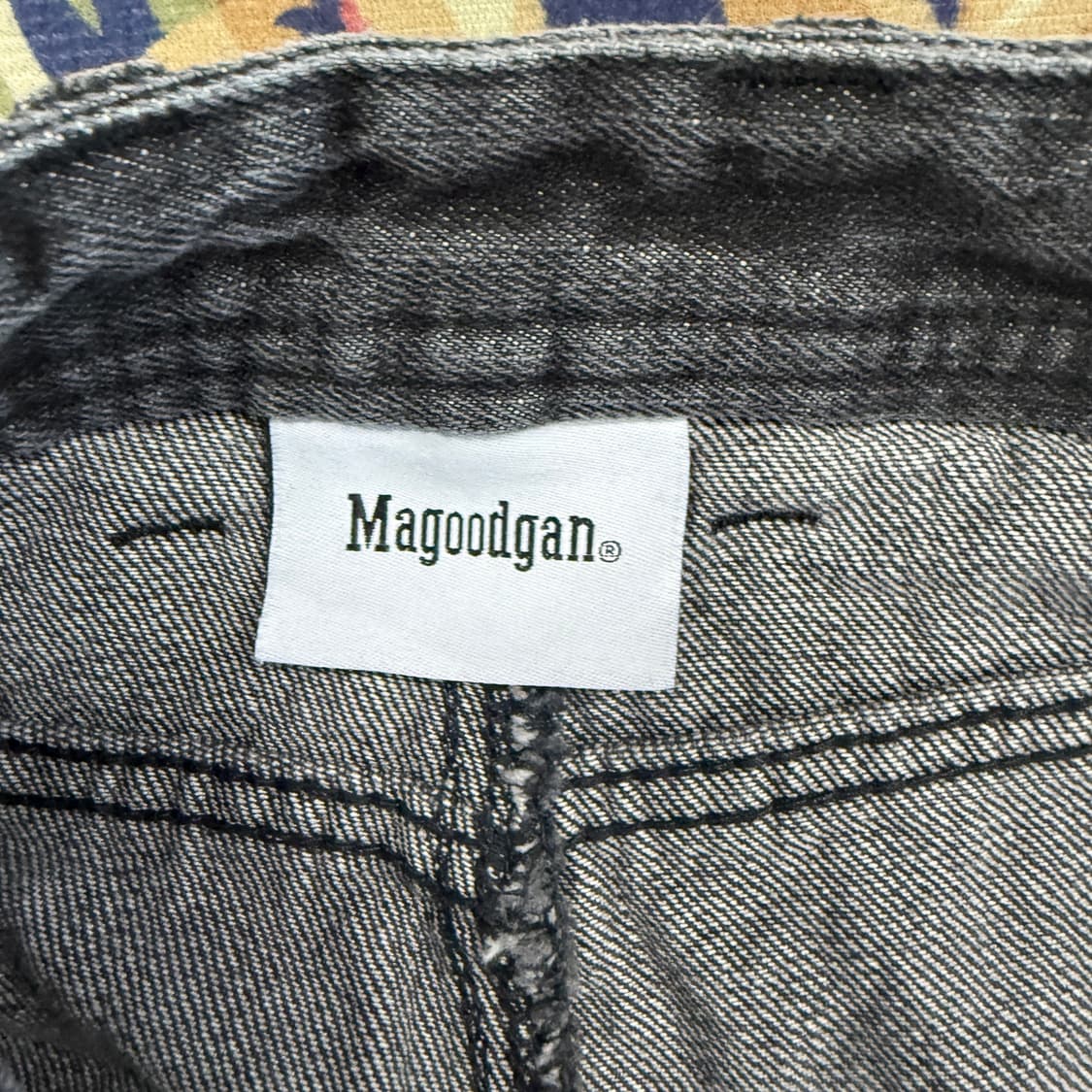 (30)맥우드건 Magoodgan 흑청 카펜터 버뮤다 팬츠 상품이미지5