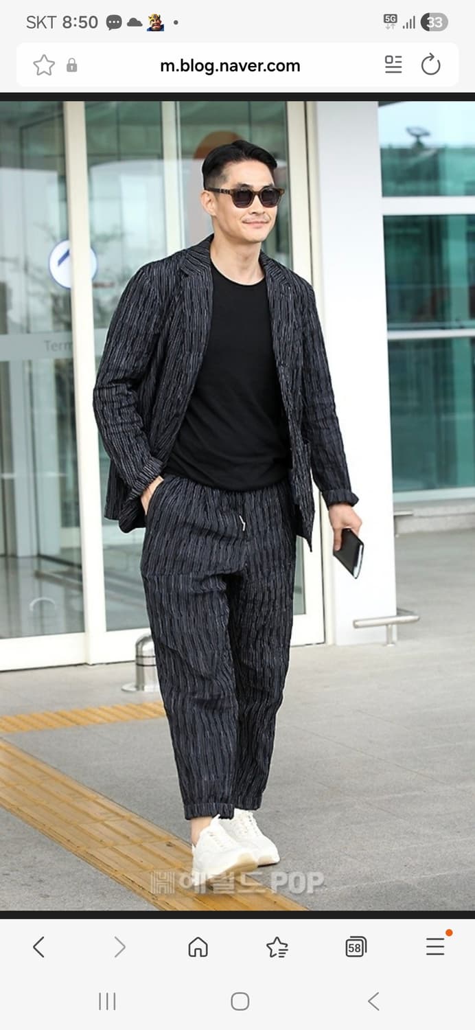 송지오옴므 /플리츠 자켓 /50 상품이미지4