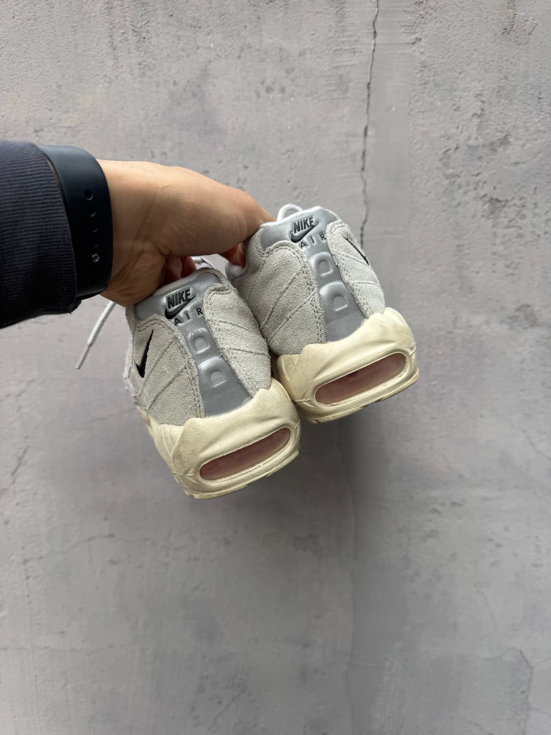 나이키 에어맥스 95 그레이 앤 핑크 품 상품이미지4