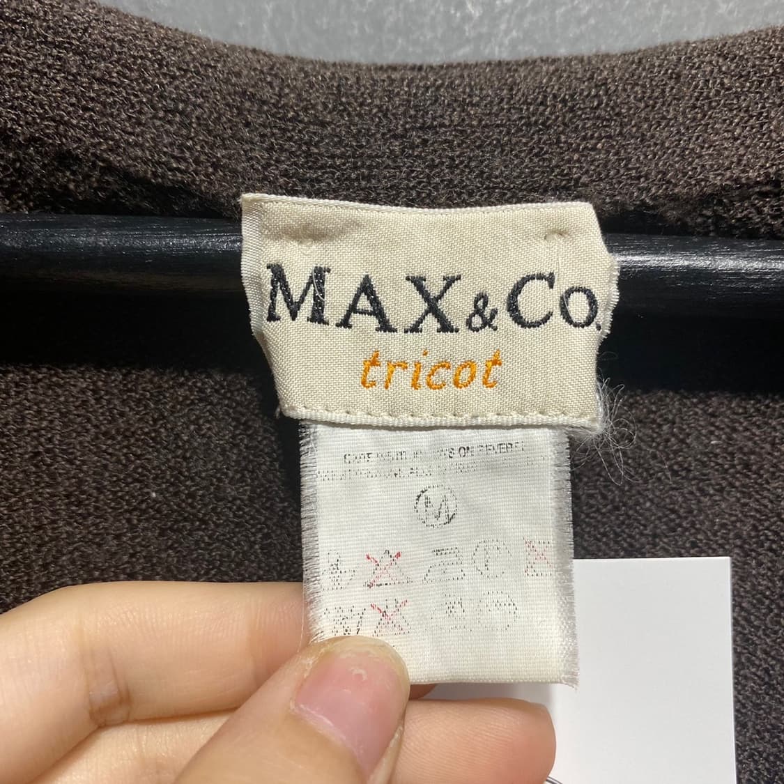 막스앤코 미니멀 가디건 상품이미지5