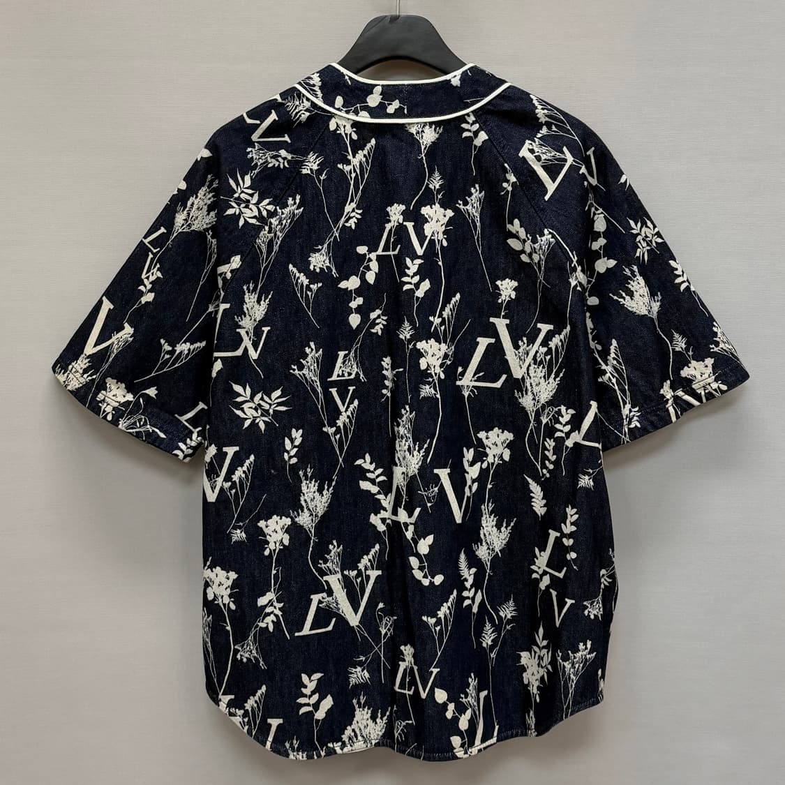 루이비통 LV 리프 데님 베이스볼 반팔셔츠 (100)  상품이미지4