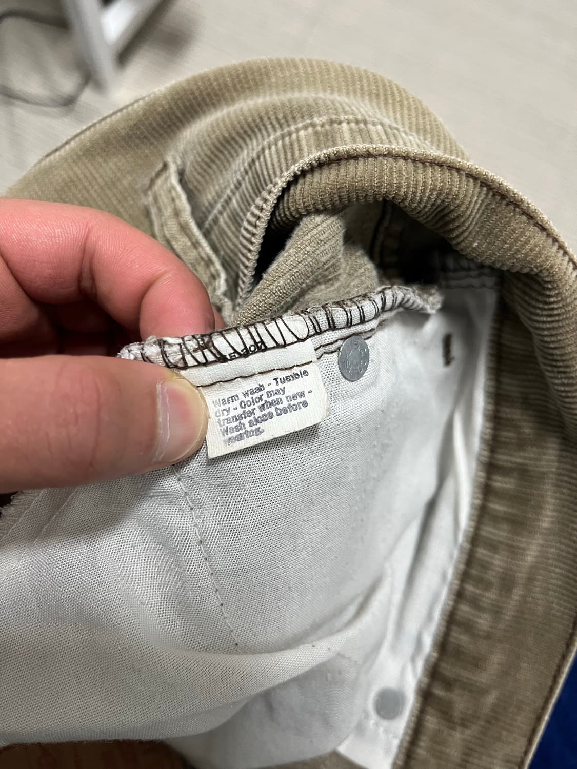 70s 빈티지 리바이스 517 코듀로이 상품이미지5