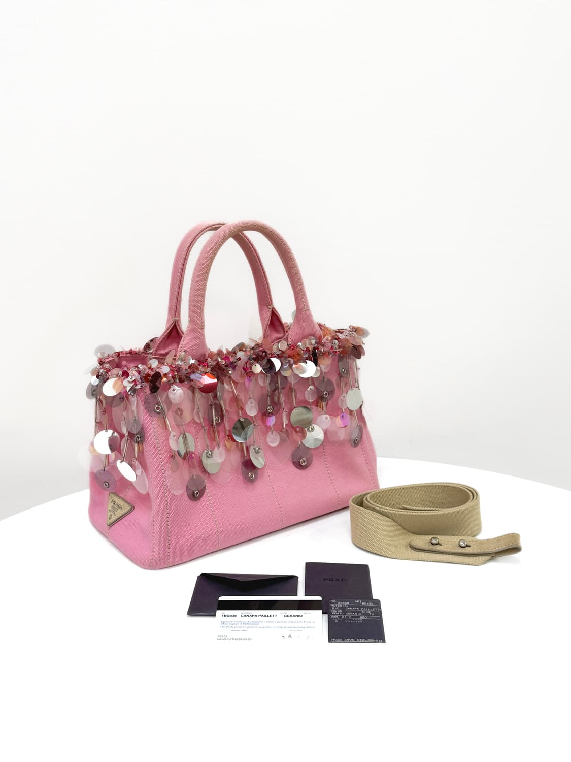 프라다 제라늄 카나파 파이예트 2WAY 백  상품이미지1