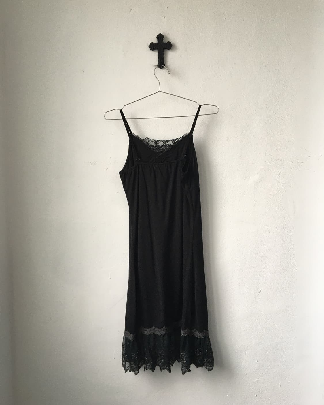 Lace trimming sleeveless onepiece 상품이미지3