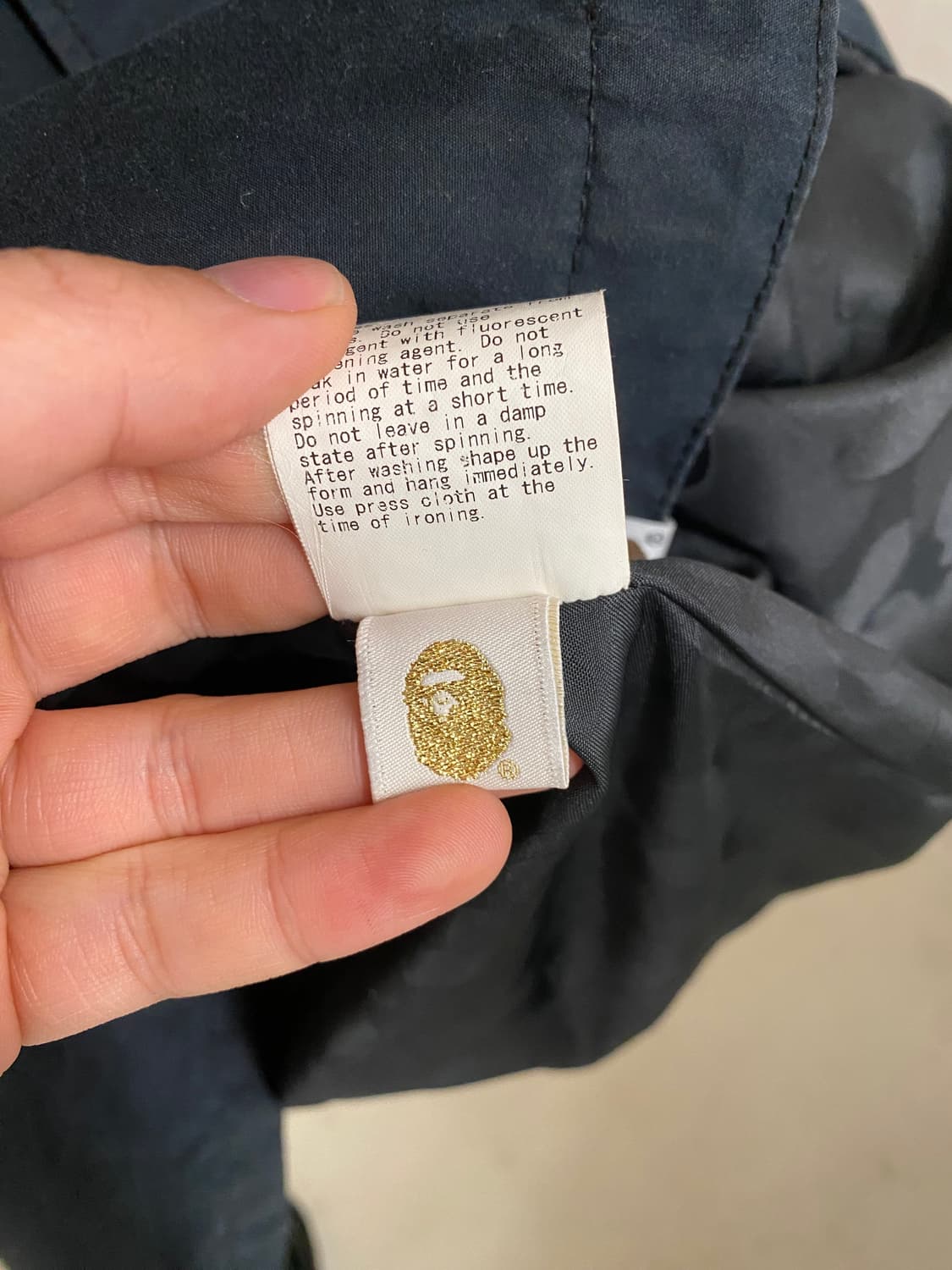 BAPE planet of the apes fishtail parka 상품이미지8