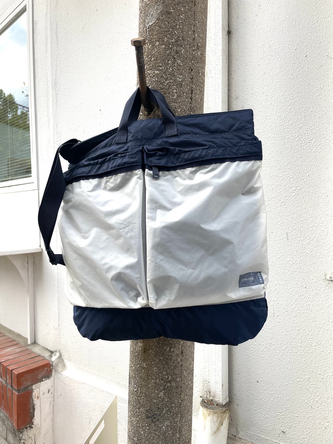 포터 X 빔즈 별주 립스톱 헬멧 백 (L) 상품이미지1