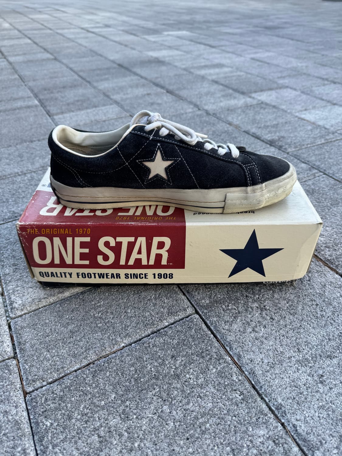 90s 컨버스 원스타 스웨이드 네이비 270 상품이미지3