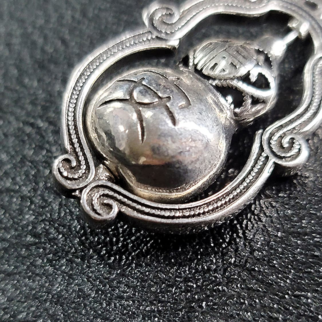 복주 백동 펜던트 엔틱 선물 부처님 불교 호리병 남자 목걸이 상품이미지2