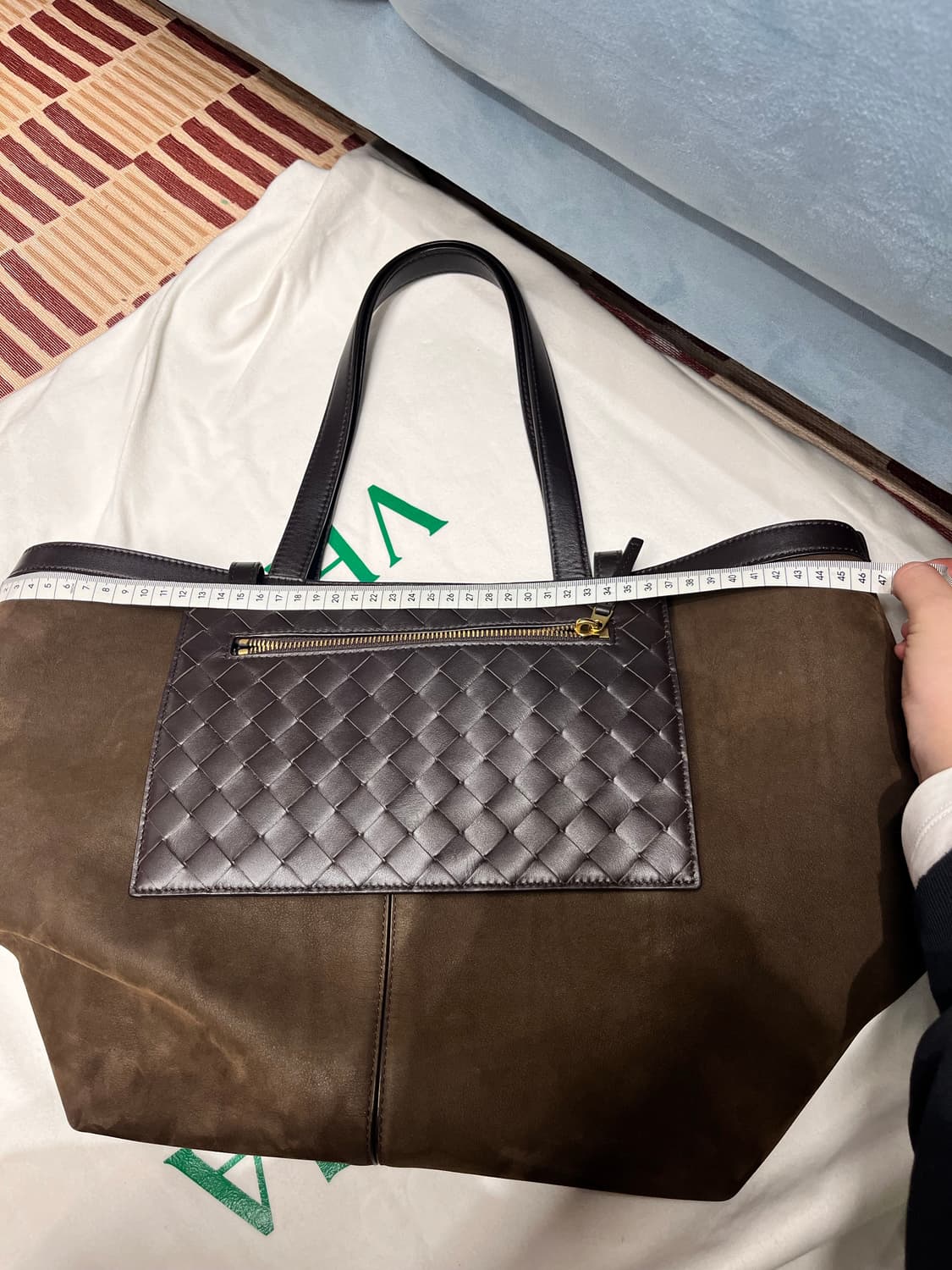 보테가 베네타 미디엄 플랩 토트백 상품이미지6