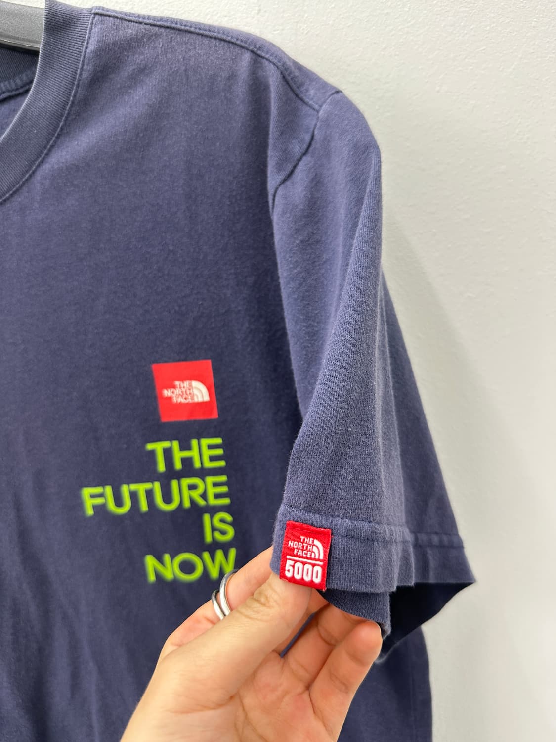 THE North Face navy old vintage tee 상품이미지1