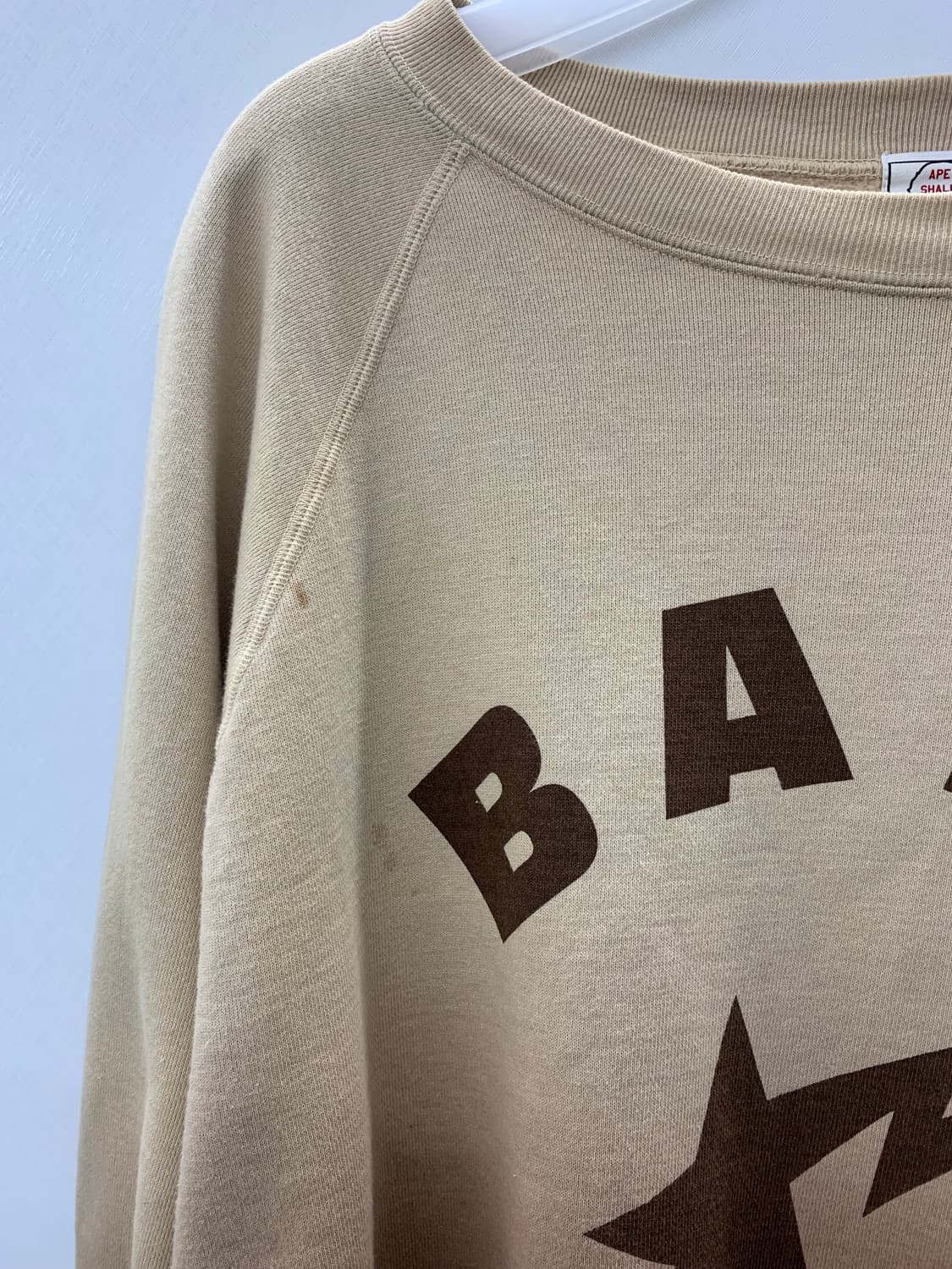 베이프 스타 그라데이션 맨투맨 상품이미지9