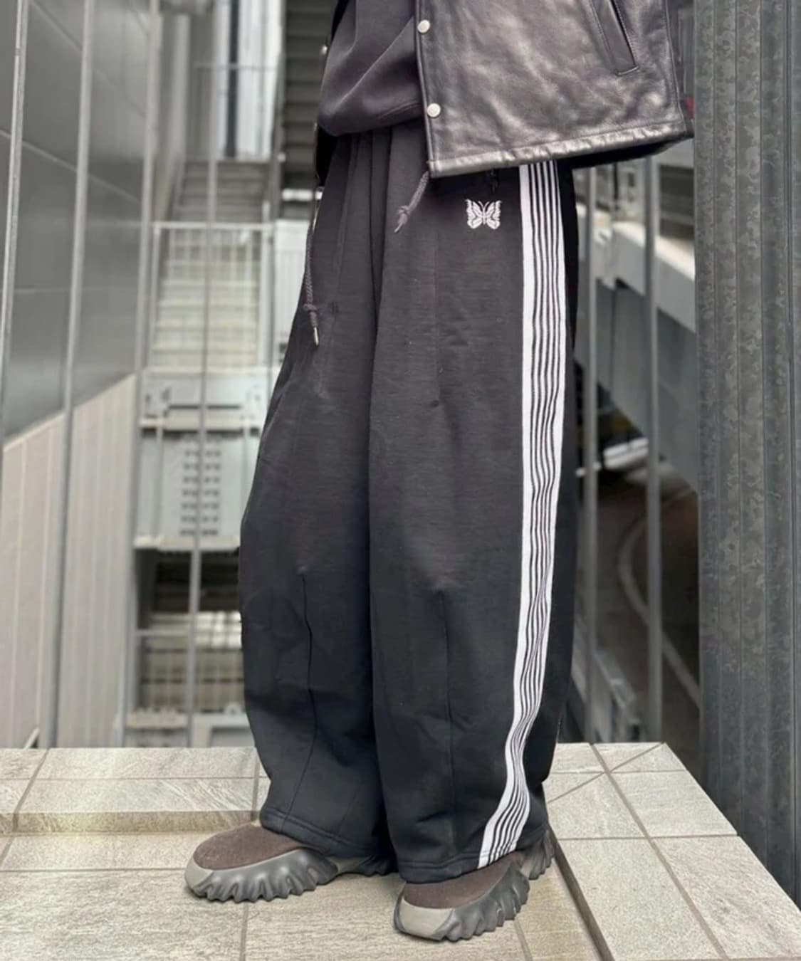 니들스 x BEAVER 코튼 트랙팬츠 s 상품이미지5