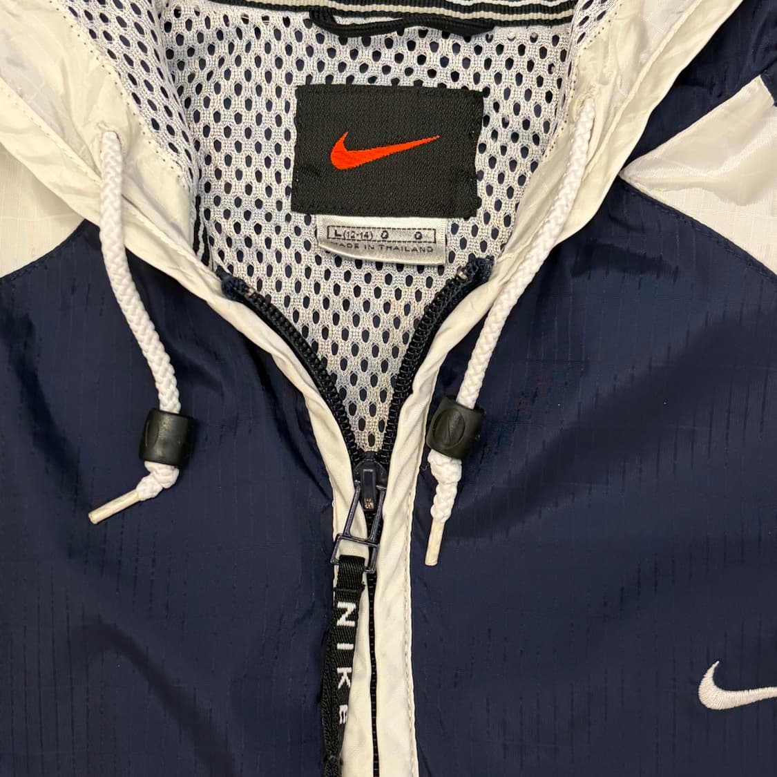 레어 90s 미국 빈티지 나이키 아노락 후드 바람막이 상품이미지5