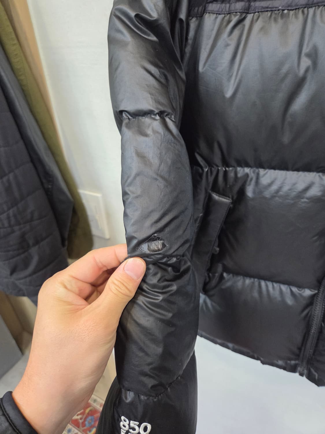 노스페이스 써밋시리즈 퍼텍스 850 눕시맛 패딩 m 상품이미지7