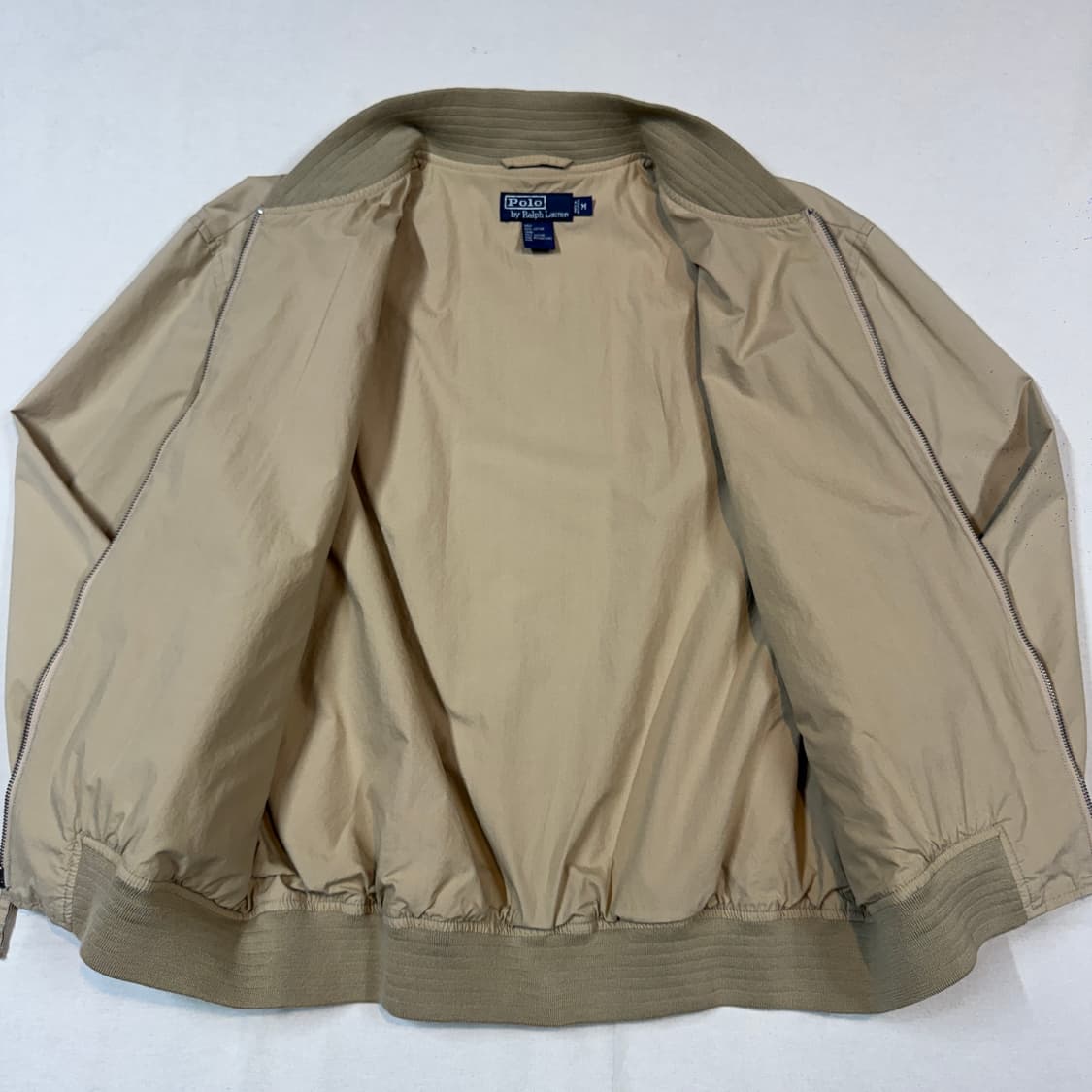 M) 폴로 랄프로렌 베이지 봄버 블루종 자켓 상품이미지5