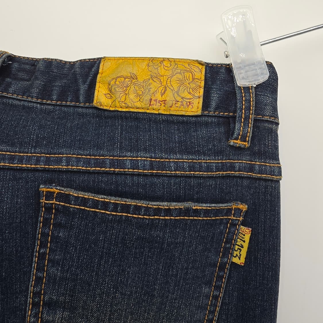 Y2K 꽃무늬 데님 부츠컷 상품이미지9