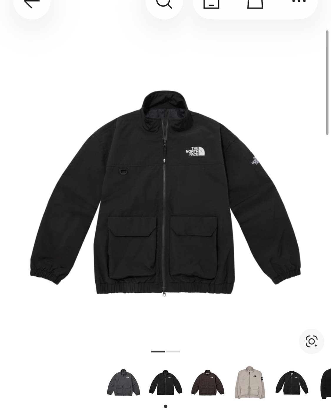 노스페이스 화이트 라벨 닐턴자켓 블랙 L 상품이미지1