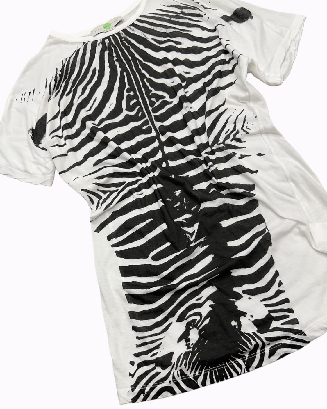 STELLA MC CARTNEY zebra printing t-shirt 상품이미지4