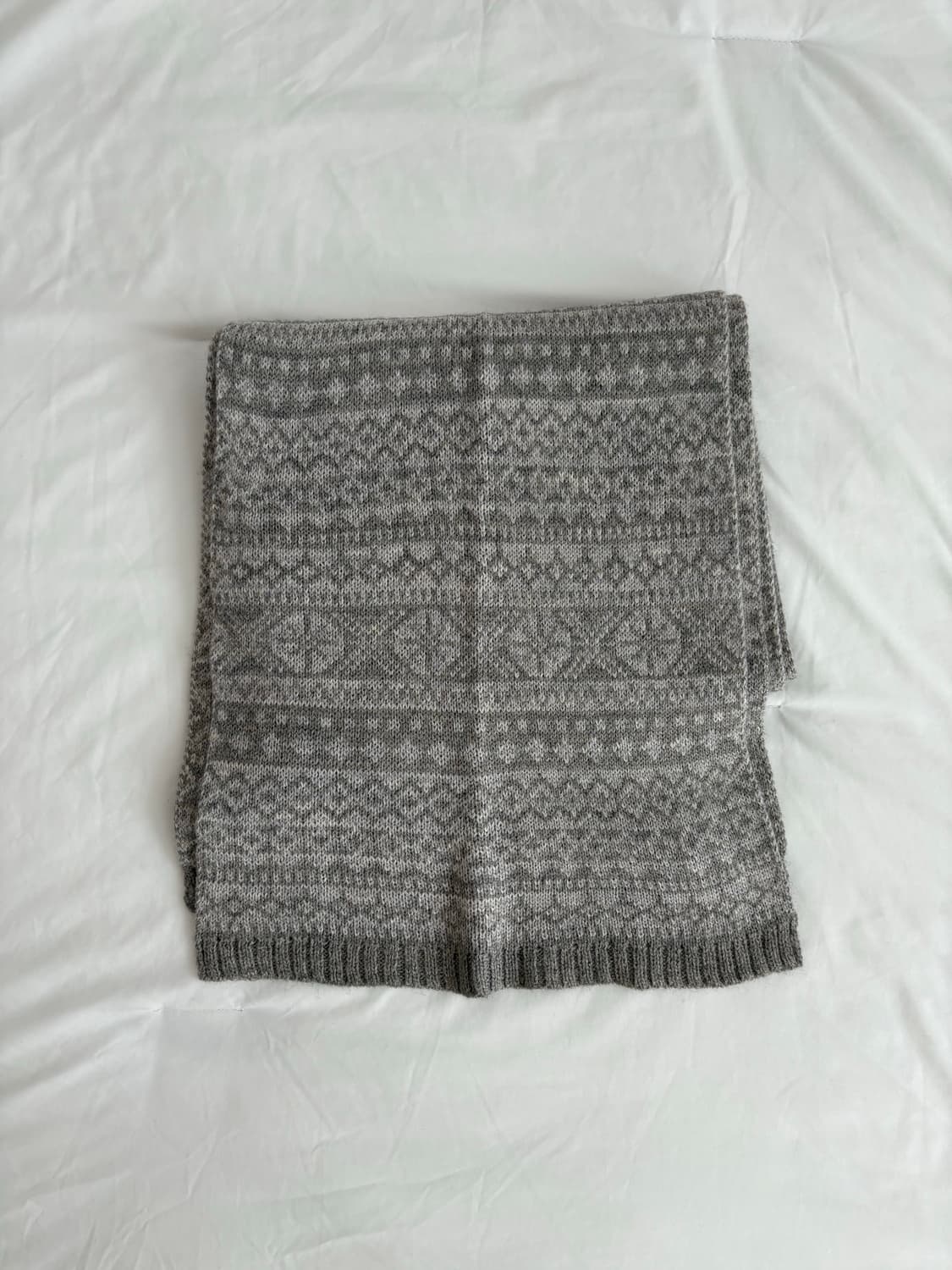 nordic pattern muffler 노르딕 패턴 목도리 상품이미지5