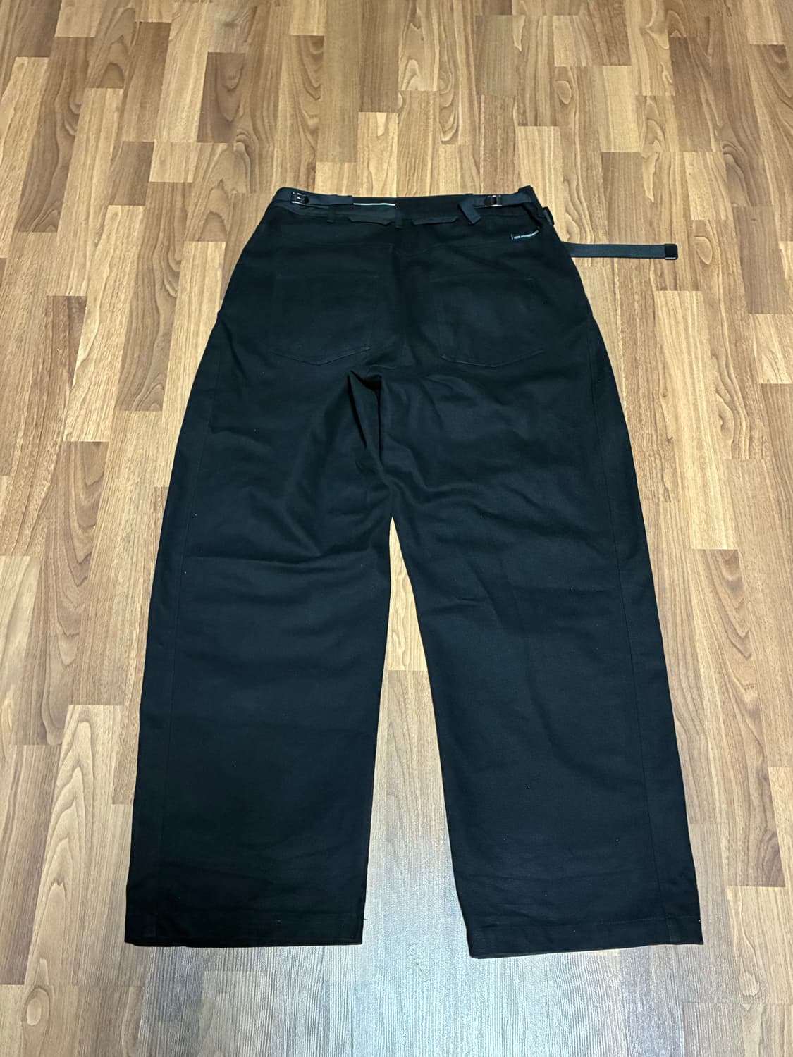 앤더슨벨 크로스오버 와이드 블랙진 28 상품이미지8