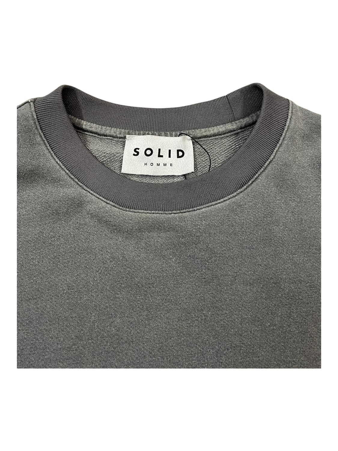 솔리드옴므 맨투맨 차콜 105 #csz1737 상품이미지6