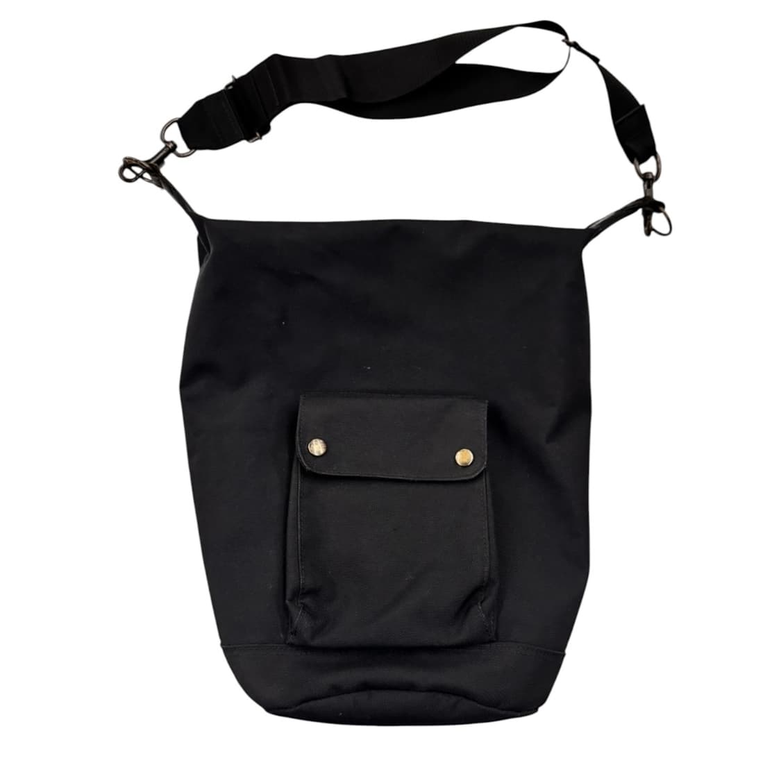 포터 x 빔즈 하드웨어 캔버스 2way 버킷백 숄더백 블랙 상품이미지2