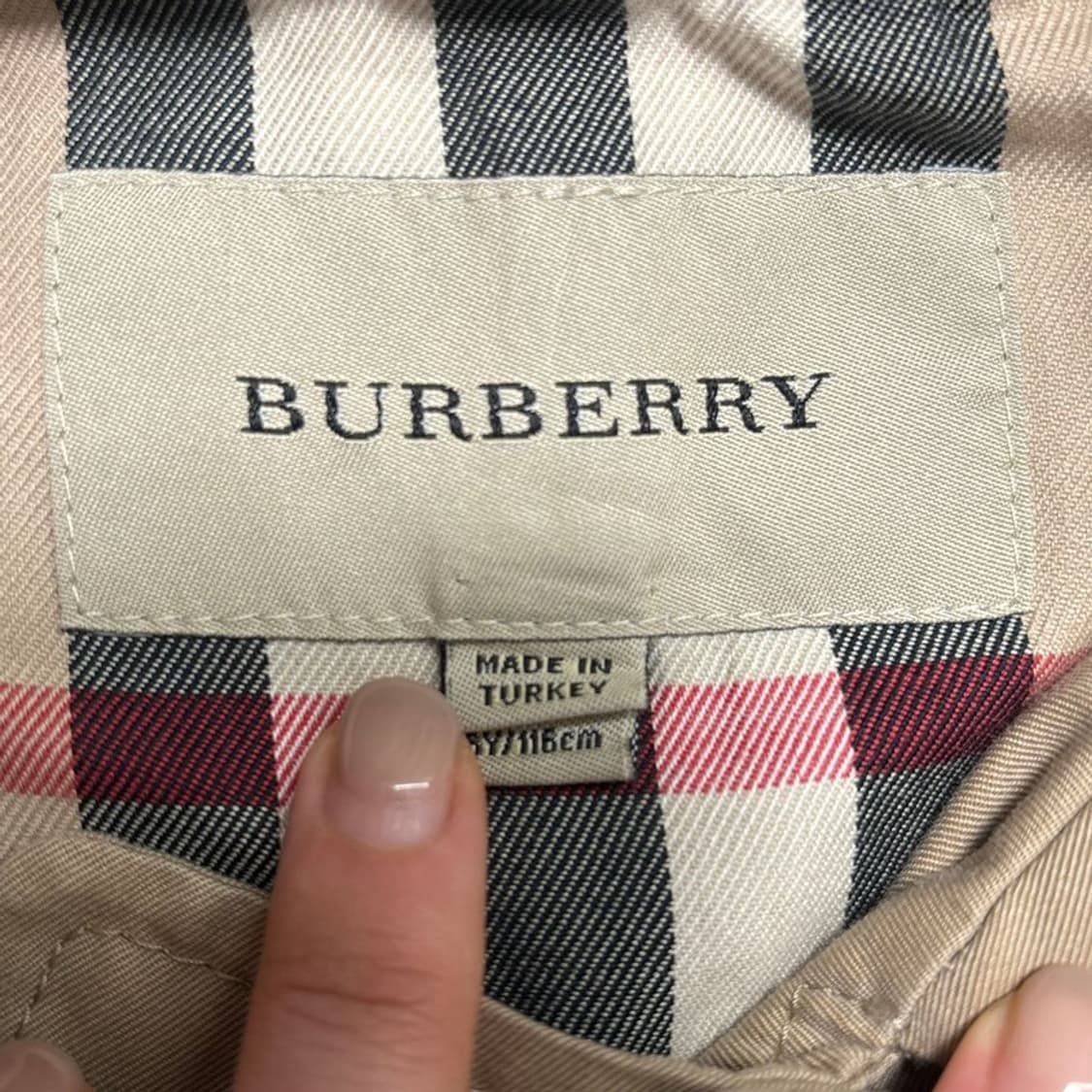 BURBERRY 걸즈 트렌치 코트 베이지 상품이미지3