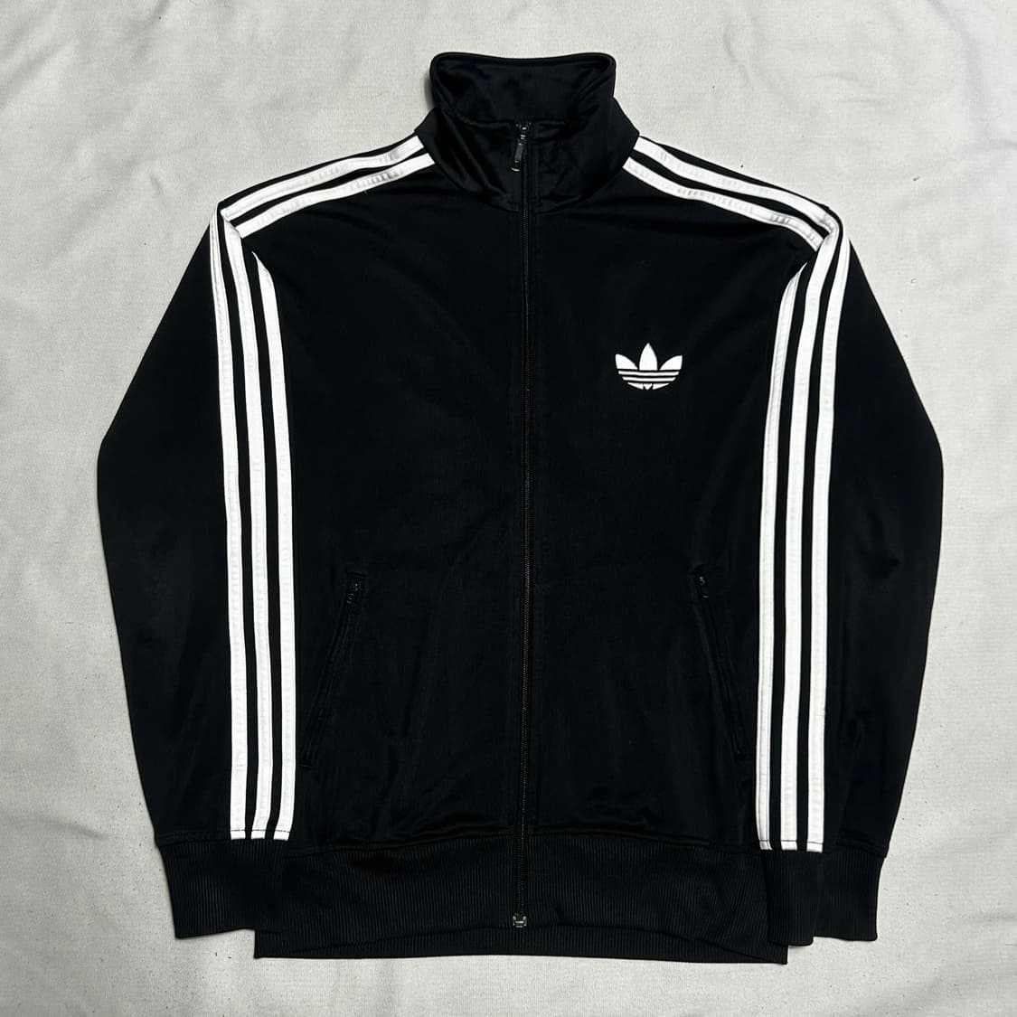 100 아디다스 파이어버드 블랙 트랙탑 져지  상품이미지2