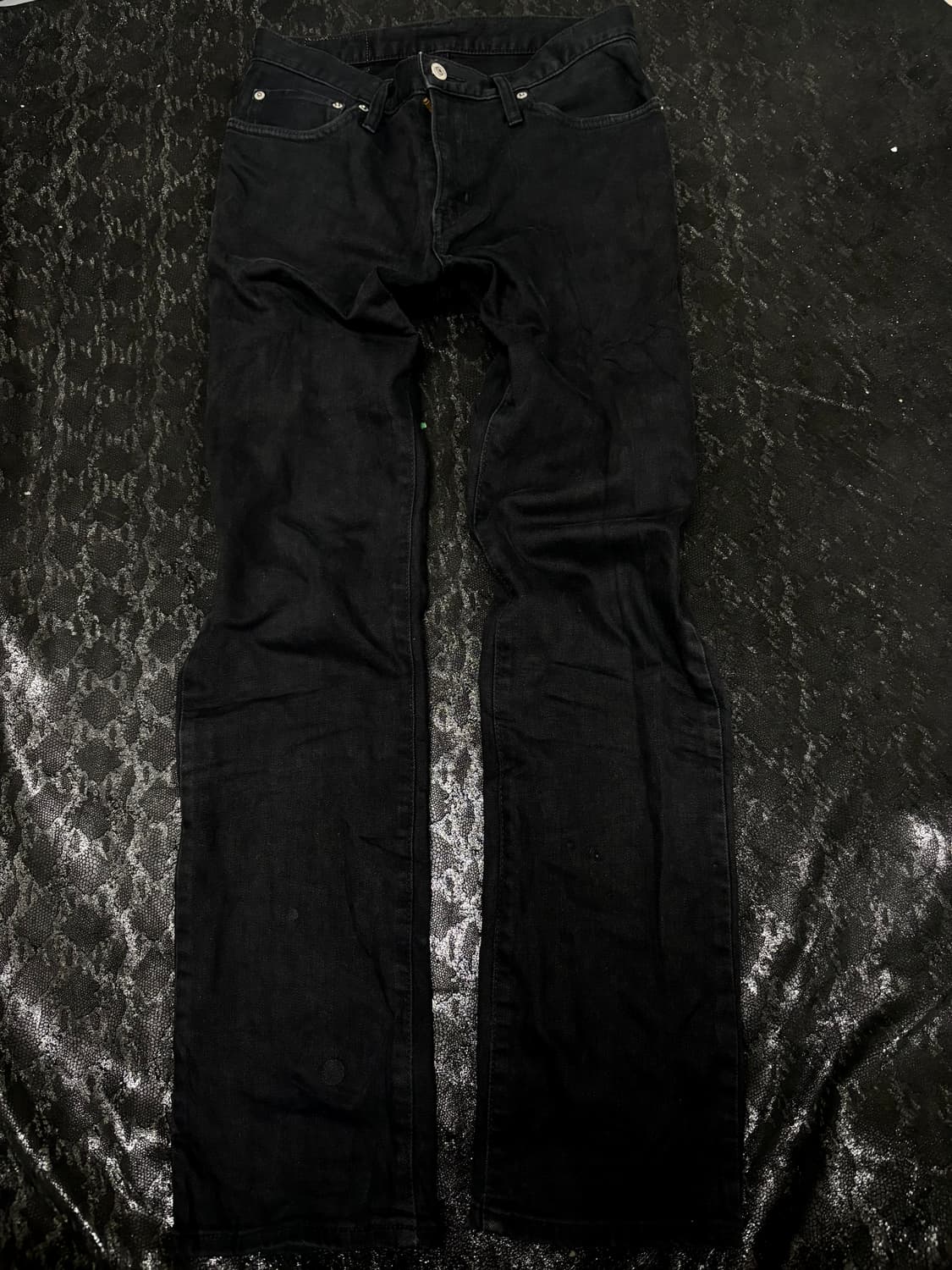“Edwin 503”Black Chic Mood straight-Fit  상품이미지3
