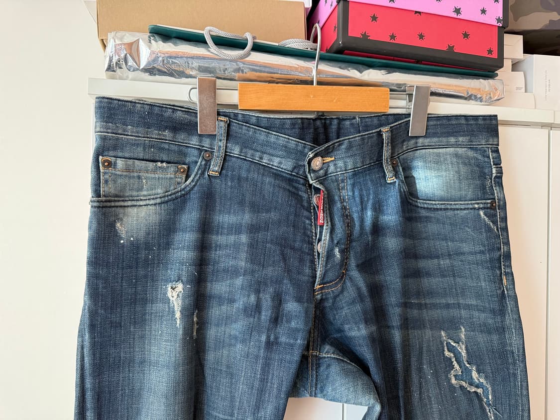 디스퀘어드 DSQ D2 디퀘 데님 청바지 54사이즈 정품 정품입니다 엘라 상품이미지4