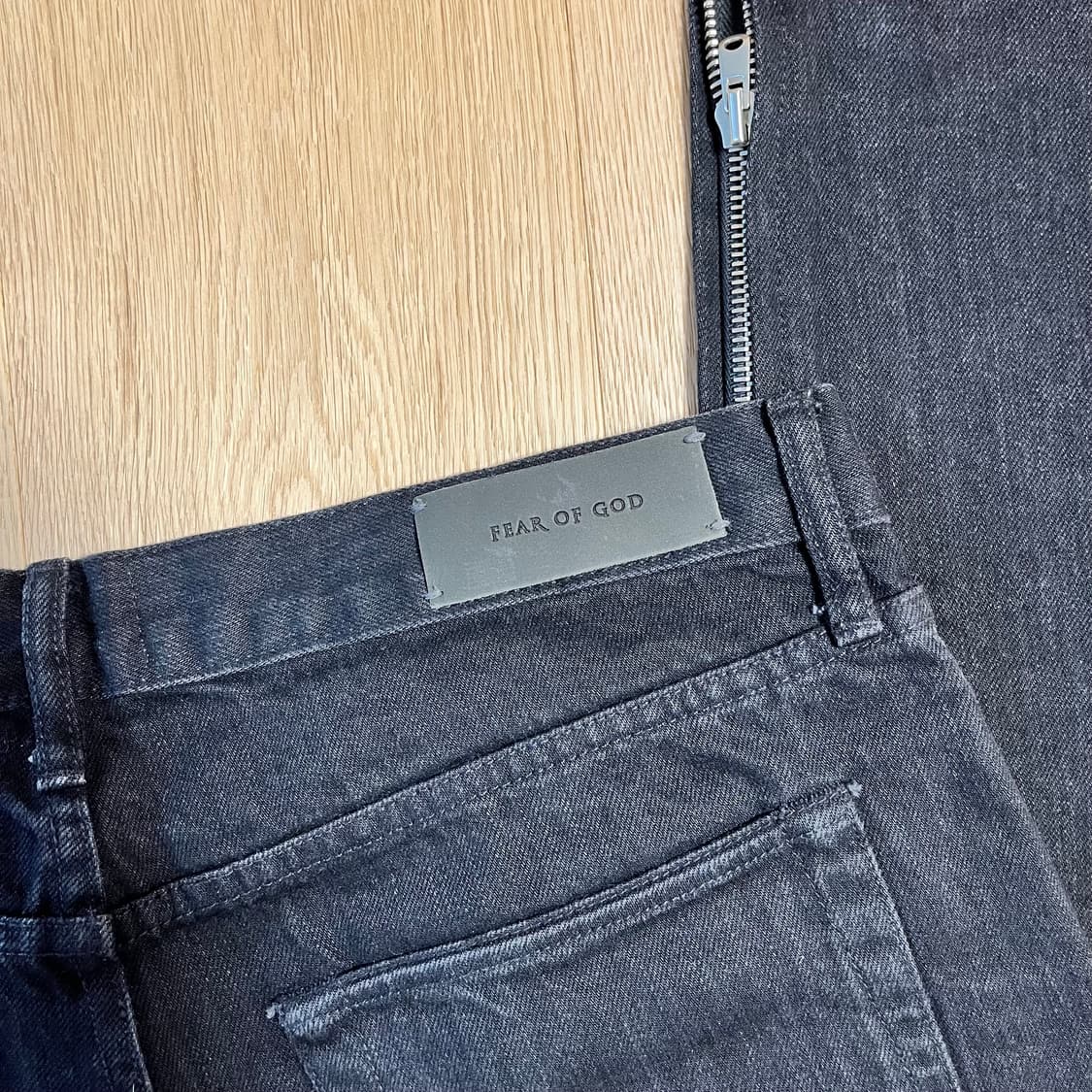 피어오브갓 4th 컬렉션 블랙 셀비지 데님 상품이미지4