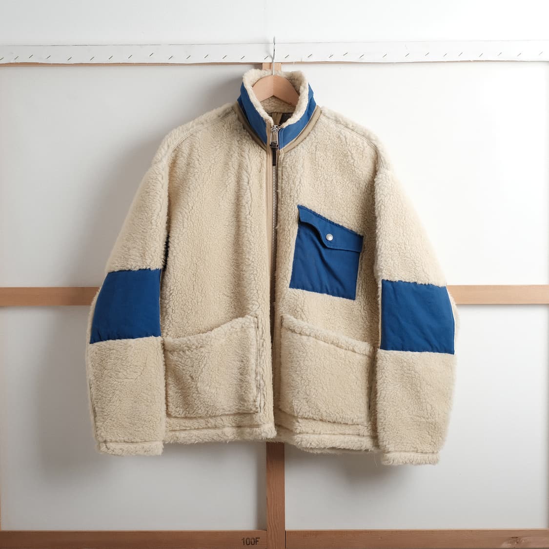 나이젤카본 알파카 플리스 파일 자켓 50(105사이즈 ) 상품이미지3