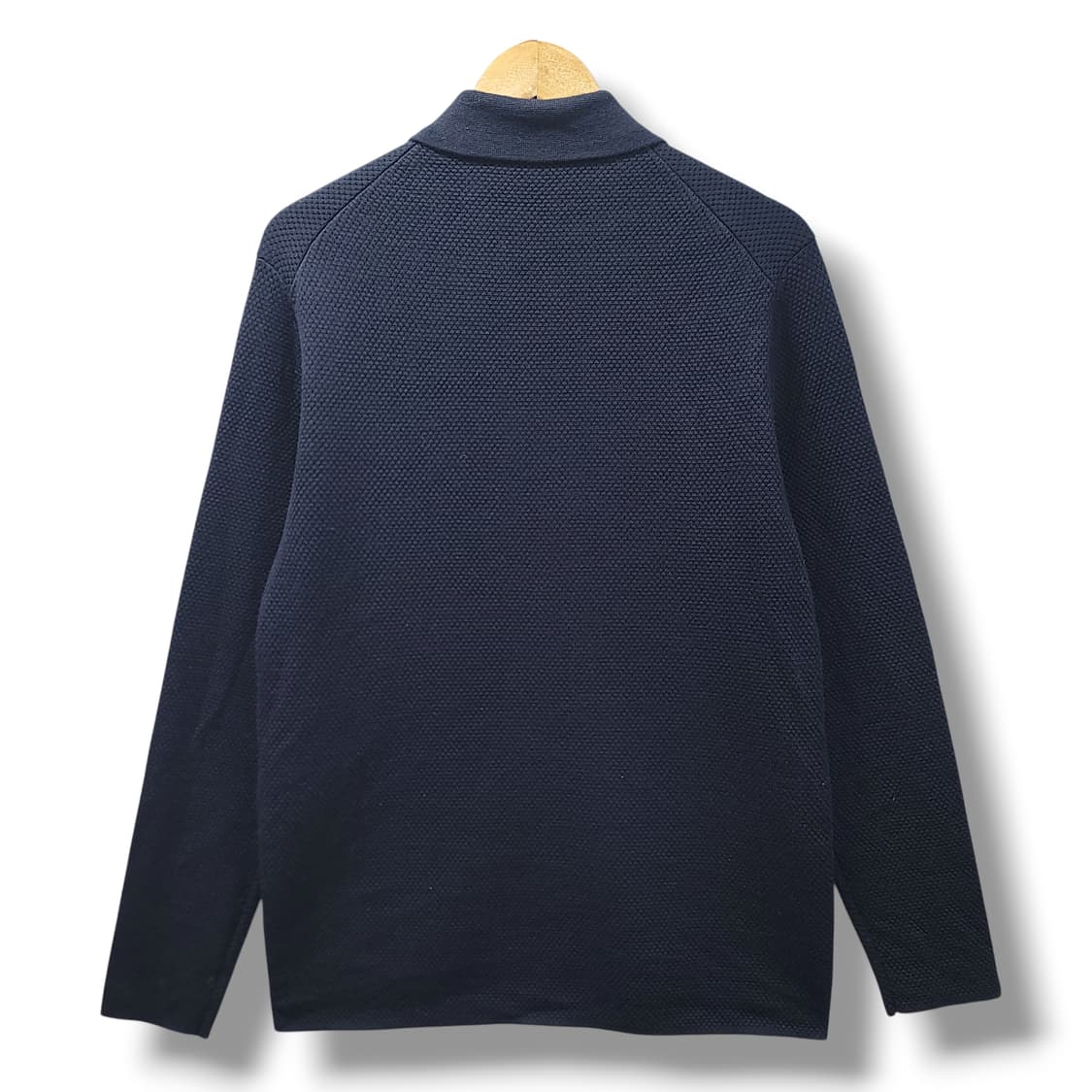 [M] 코스(COS) 다크네이비 울 카라 셔츠 가디건 상품이미지2