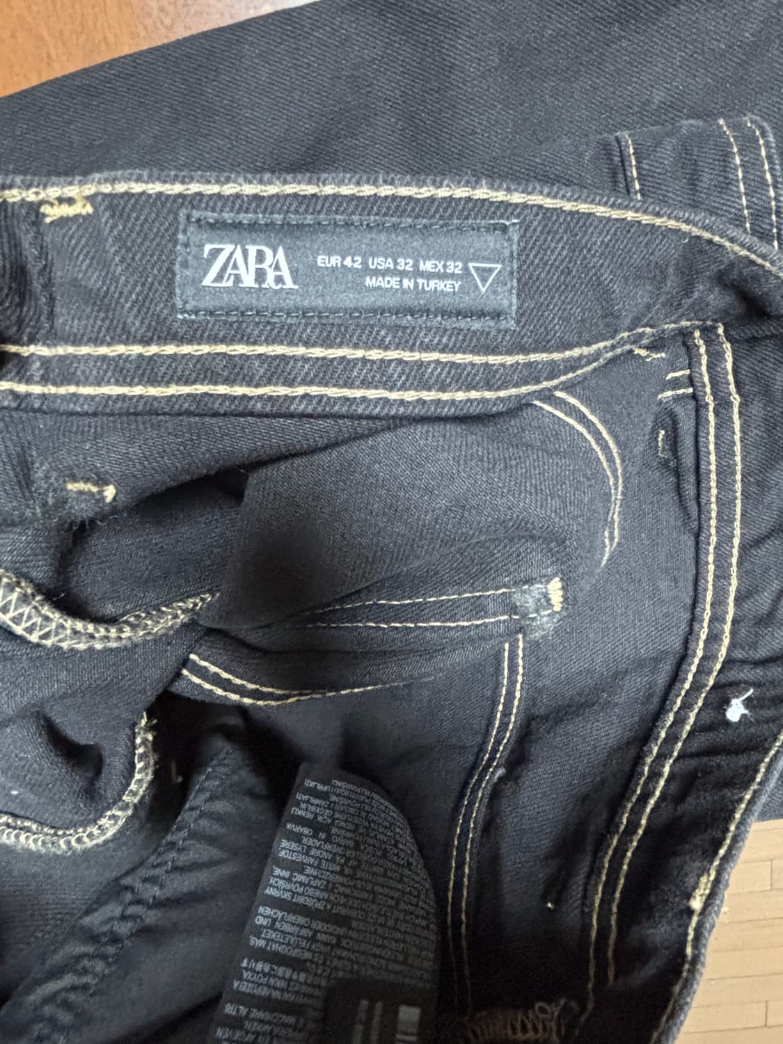 자라 옆지퍼포인트 팬츠 상품이미지4