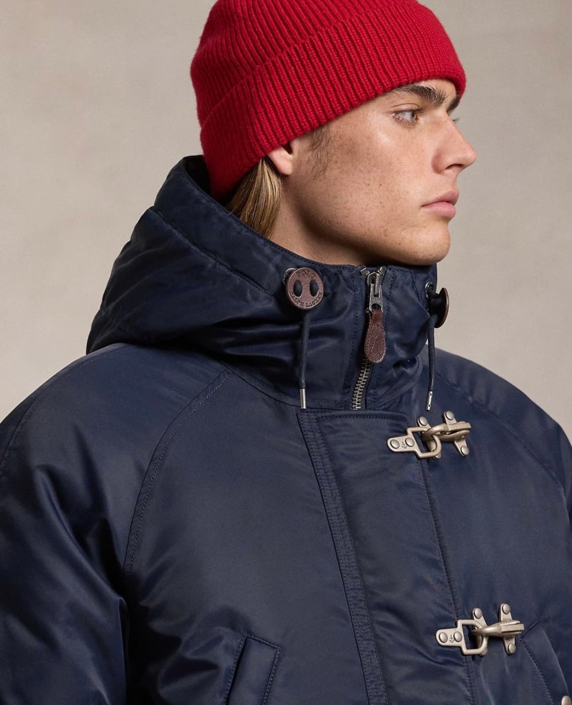 폴로 랄프로렌 코틀랜드 다운 파카 네이비 L 상품이미지4