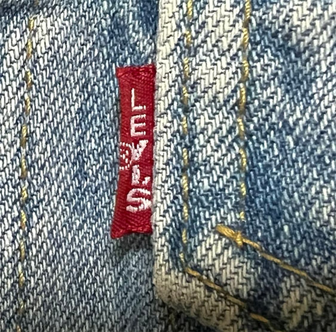 90s 리바이스 제팬 71557 빅E 3rd 트러커 M 95 38사이즈 상품이미지4