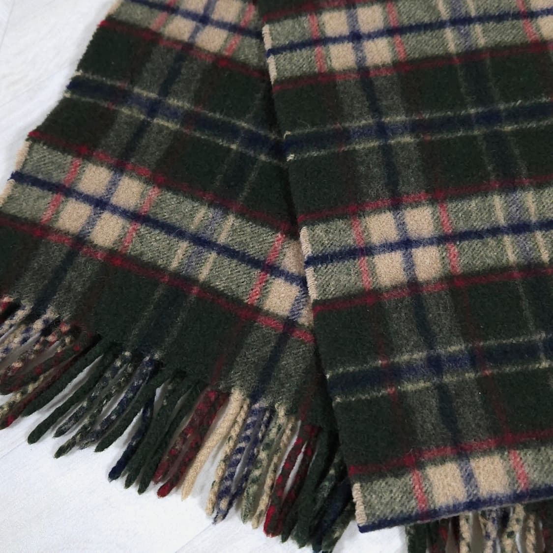 DAKS 닥스 캐시미어 시그니처체크 머플러 목도리 상품이미지3