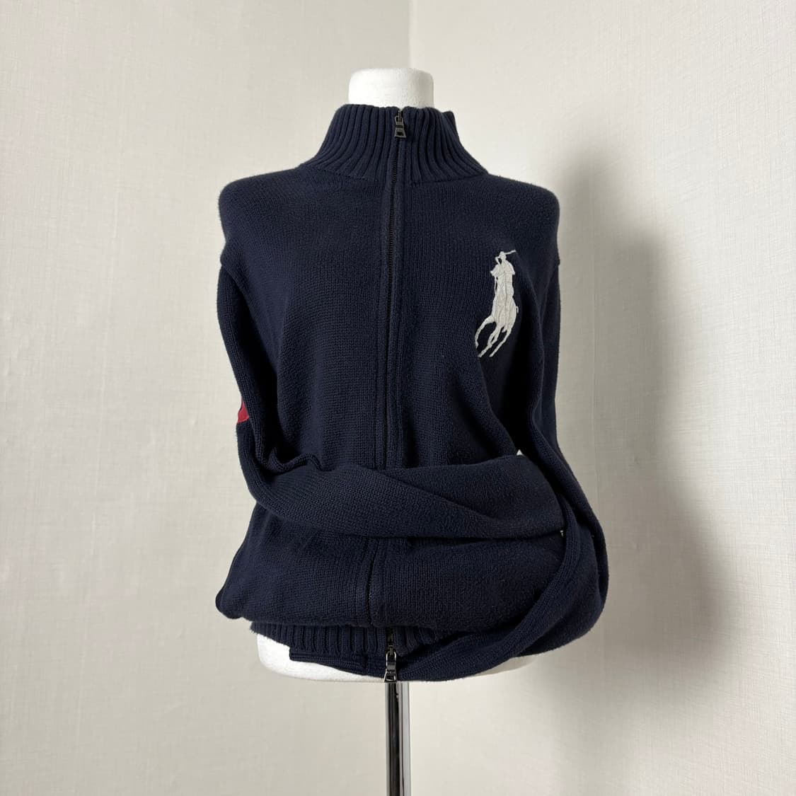 폴로 빅포니 네이비 집업 상품이미지2