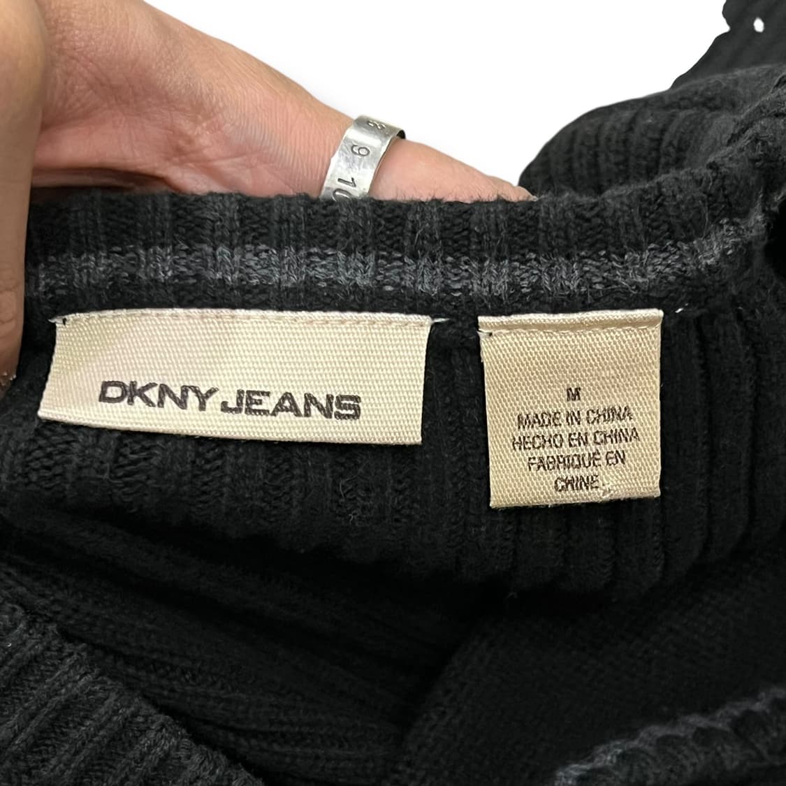 dkny 진스 로고 니트 y14157 상품이미지6