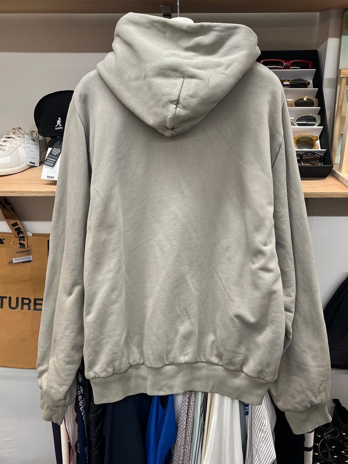 [105] YZY 이지갭 후드집업 그레이  상품이미지3