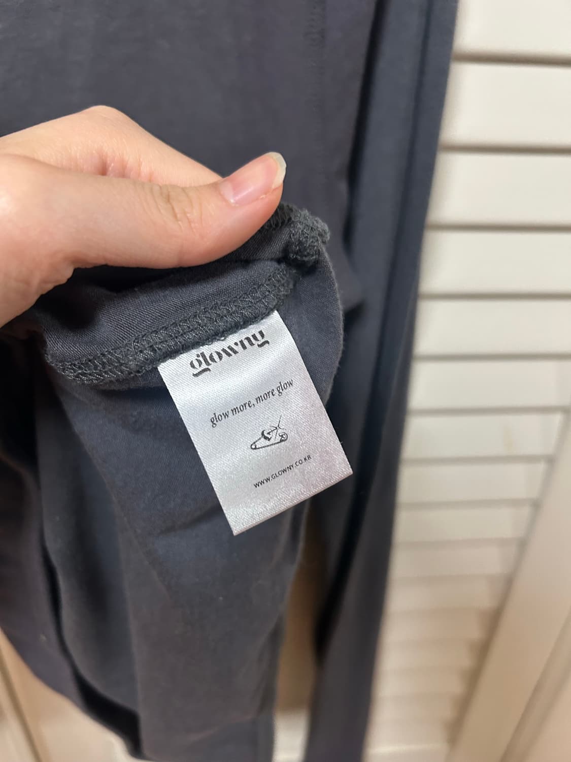 글로니 glowny 기본 패턴 롱슬리브 상품이미지3