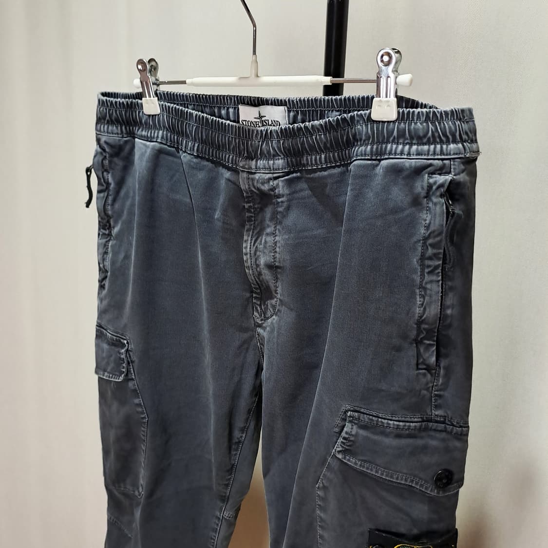 (택포) 스톤아일랜드 가먼트다잉 카고바지 34 C99 상품이미지2