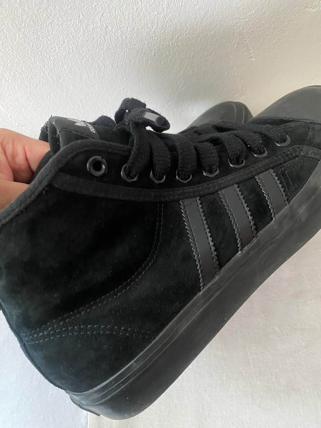 adidas x jeremy scott 블랙스웨이드하이탑(245) 상품이미지7