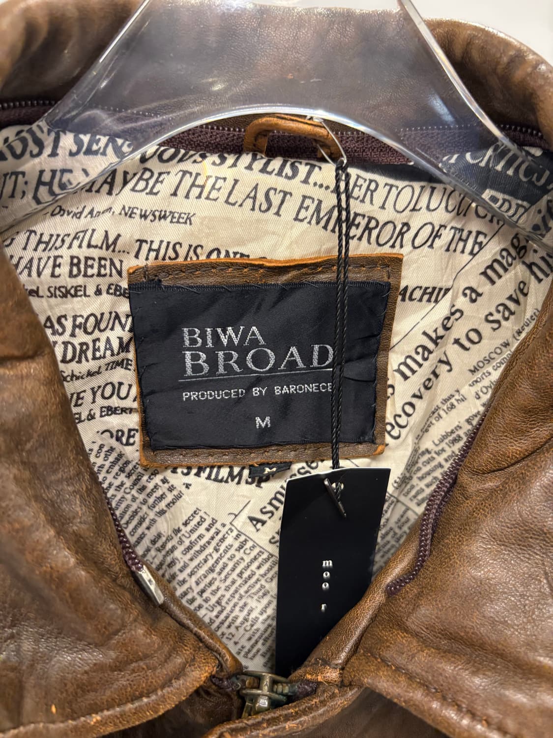 Biwa Broad sheep leather jk 상품이미지7