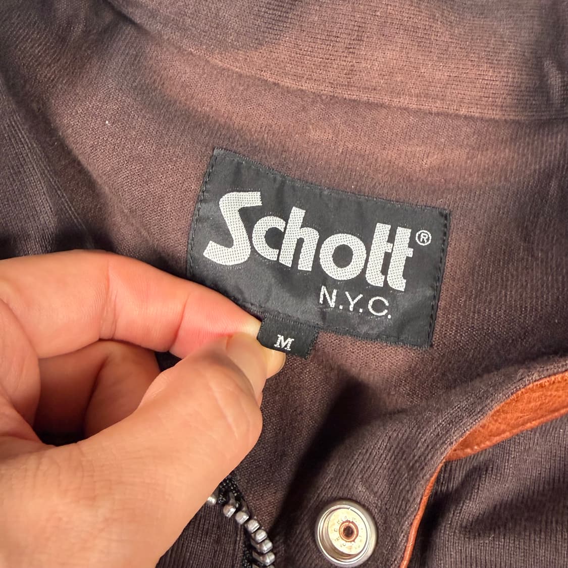 Schott 쇼트 빈티지 페이딩 자켓 상품이미지2