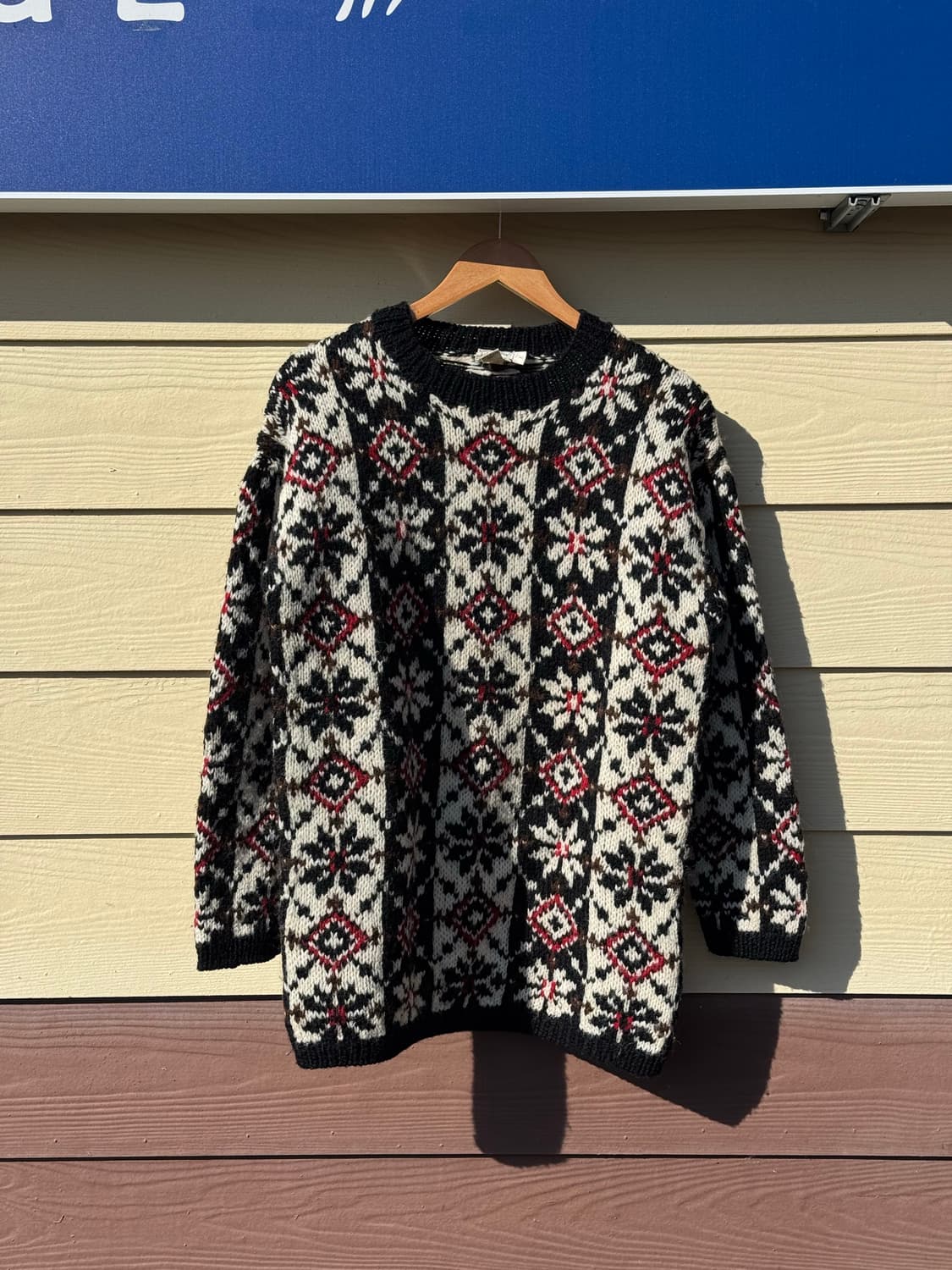 90s 제이크루 노르딕 스웨터 니트 상품이미지1