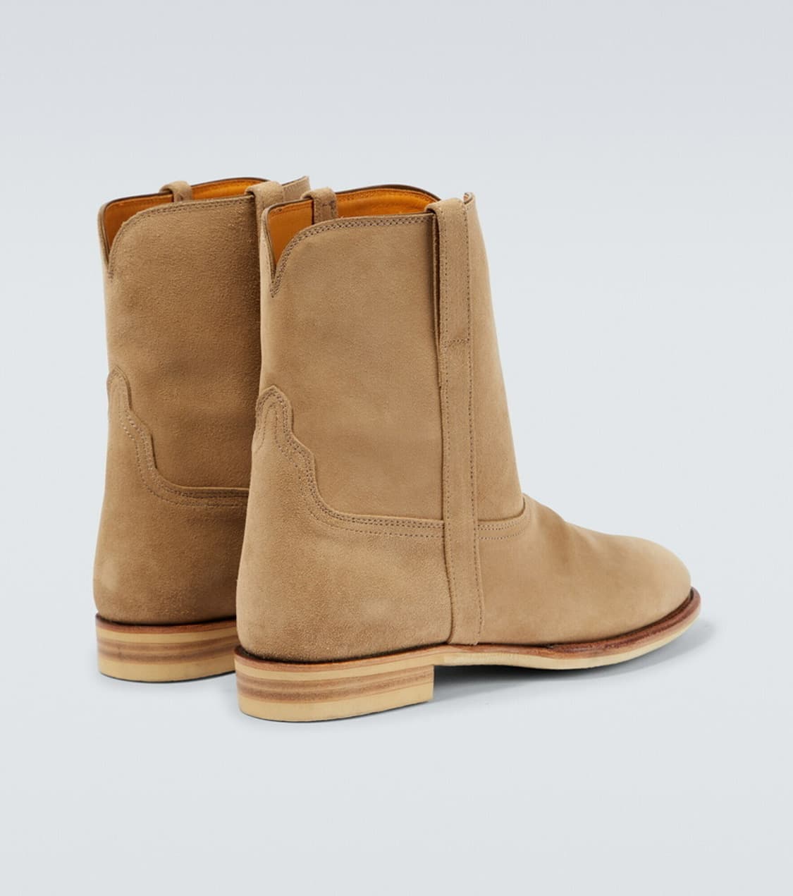 [9, 270 새상품]오라리 22AW 스웨이드 웨스턴 앵클부츠 상품이미지2