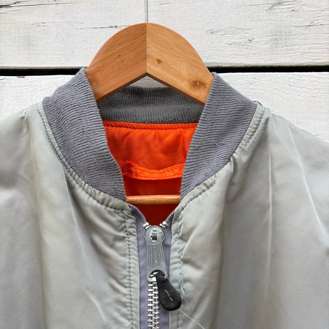 Alpha 90s 알파 made in usa MA-1 자켓 상품이미지3