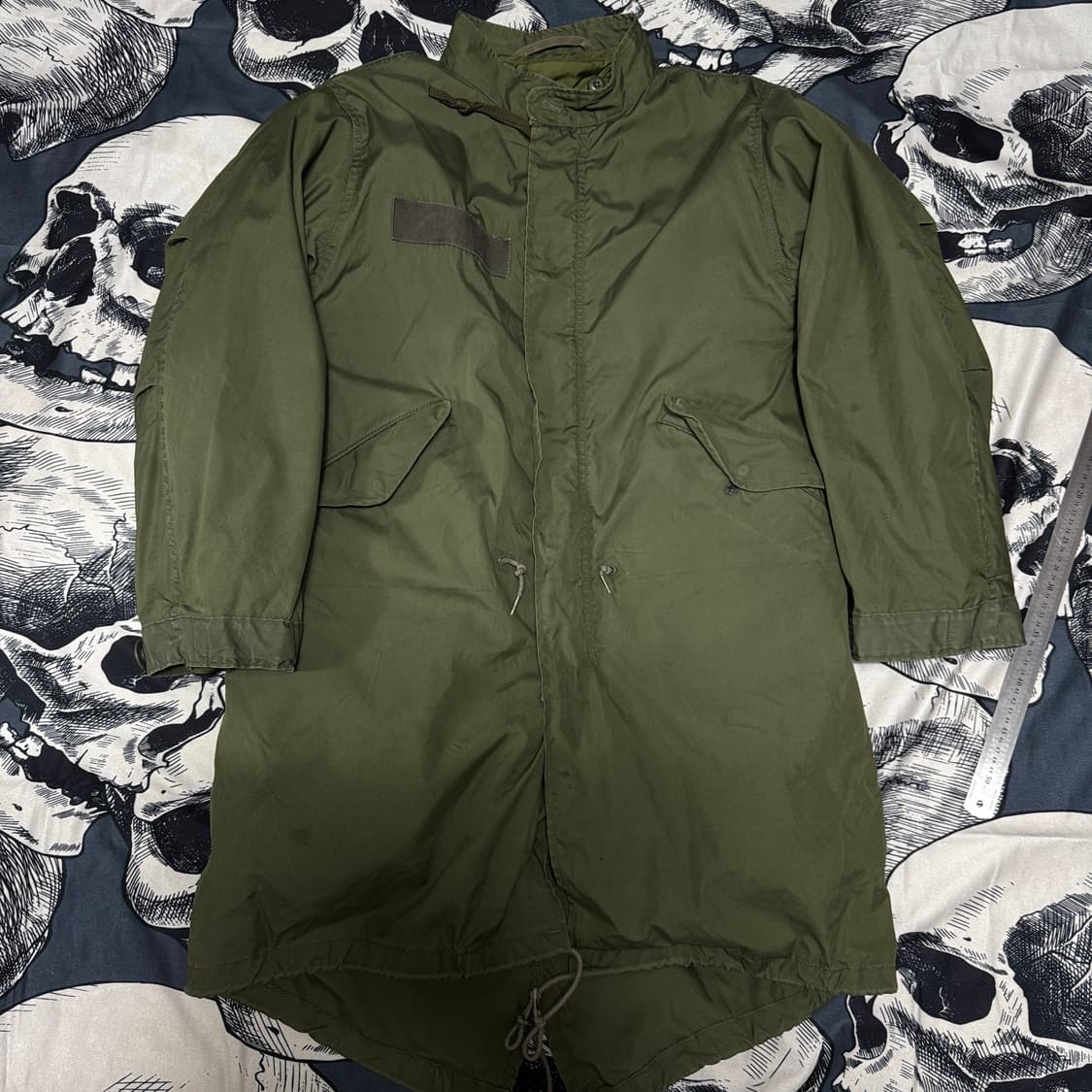 미군 M-65 피쉬테일  개파카 외피내피 S사이즈 상품이미지4