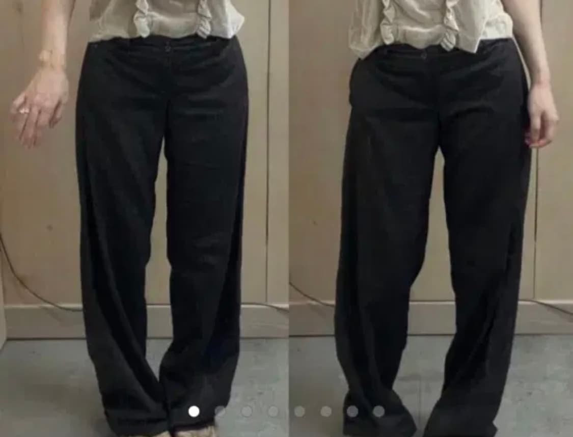 수입 빈티지 브라운 트라우저  상품이미지1